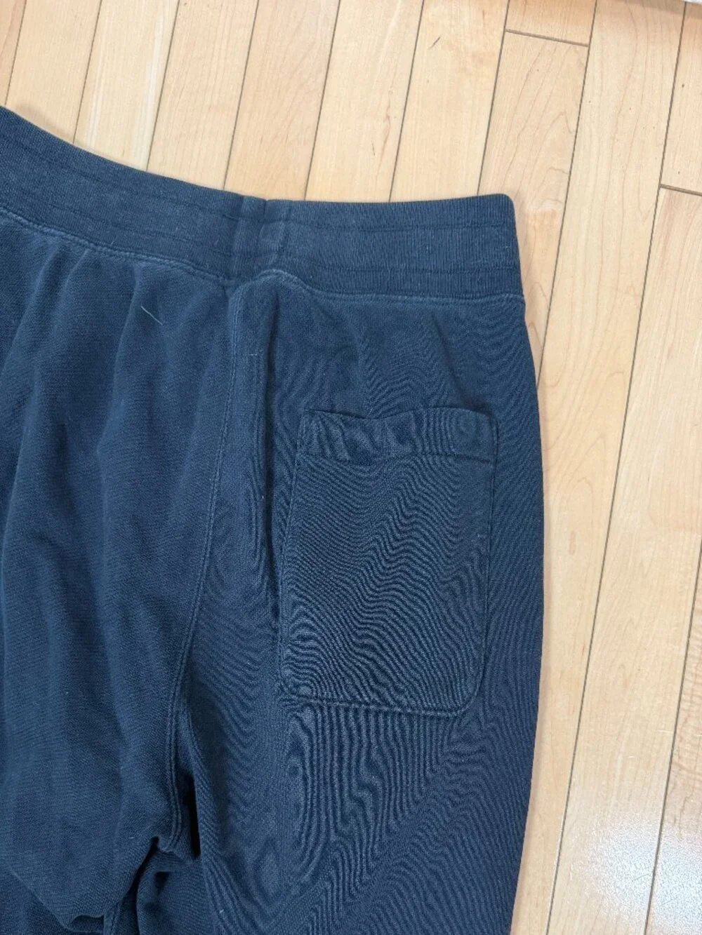 UNIQLO Men's Black Cotton Joggers Sweatpants Size Medium
